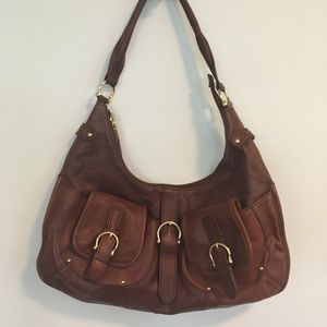 Talbots brown leather purse